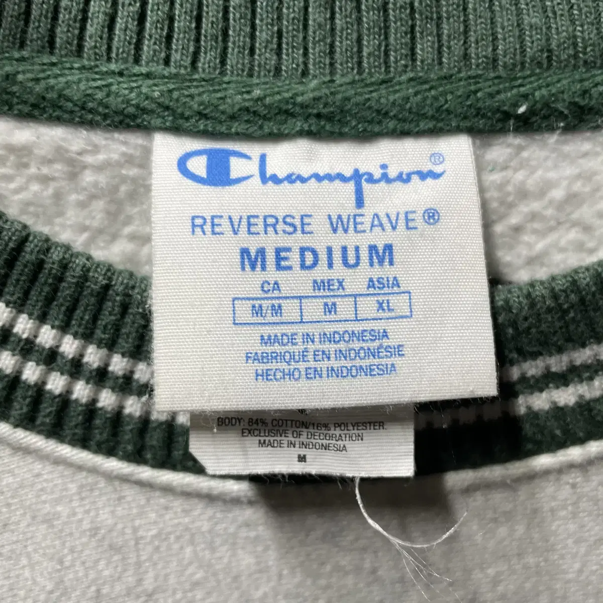 Champion Reverse Weave 챔피온 리버스위브 코튼 크루넥