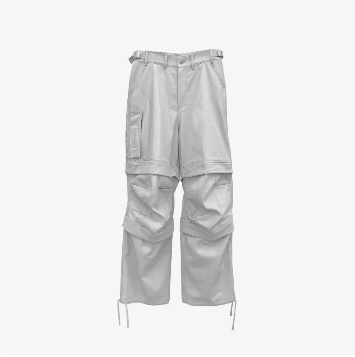 3]PaaKai Layered Work Pants White