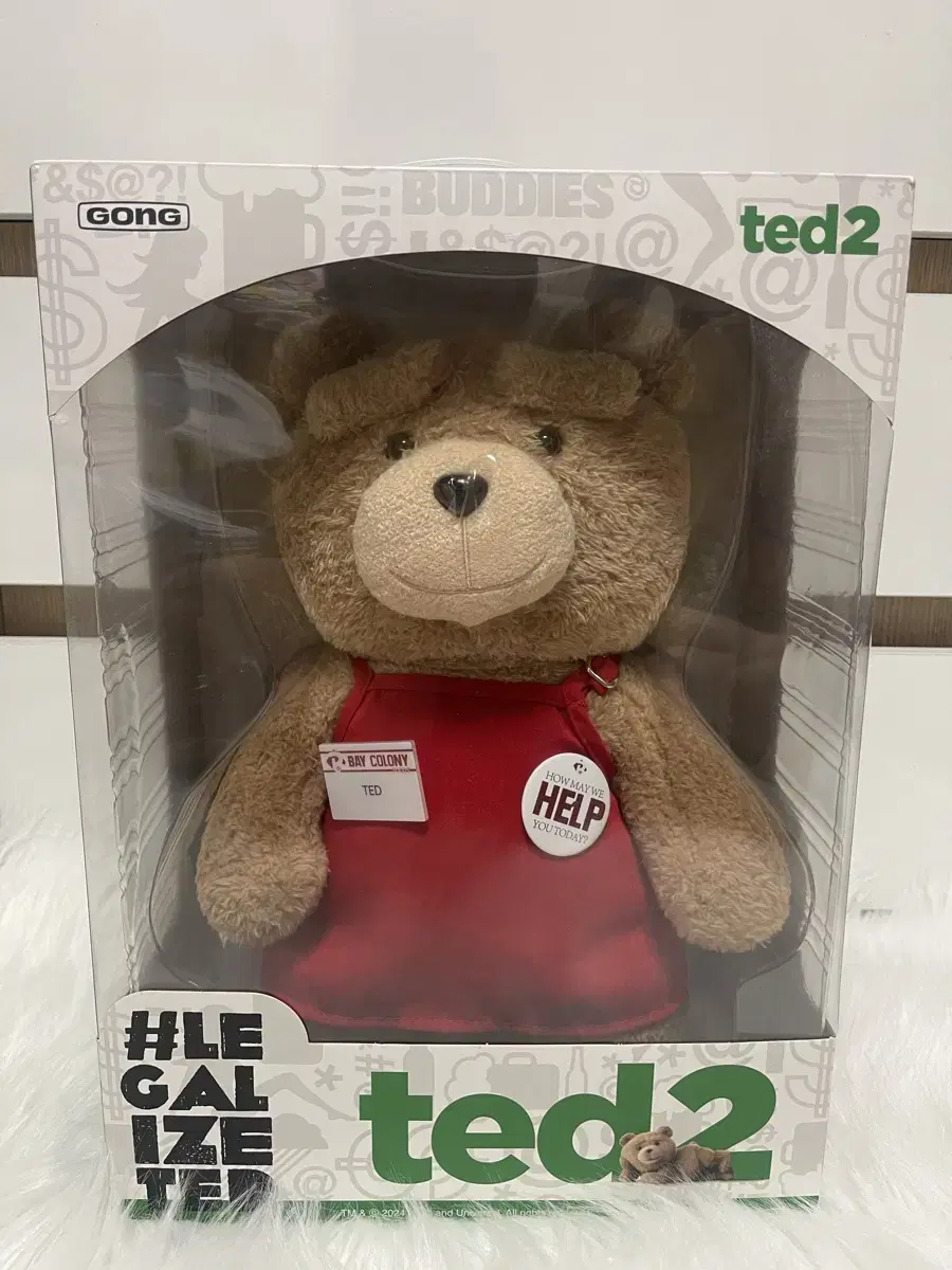 팝마트 테드 2 인형 #LEGALIZETED TED2