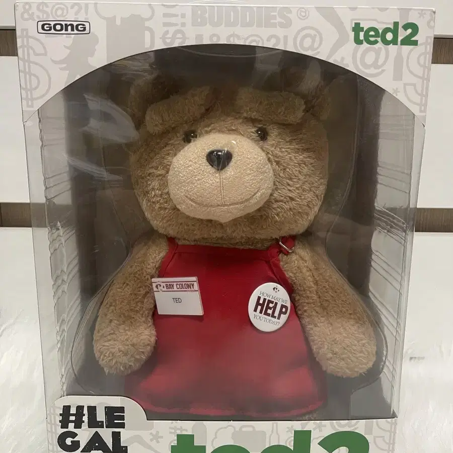 팝마트 테드 2 인형 #LEGALIZETED TED2