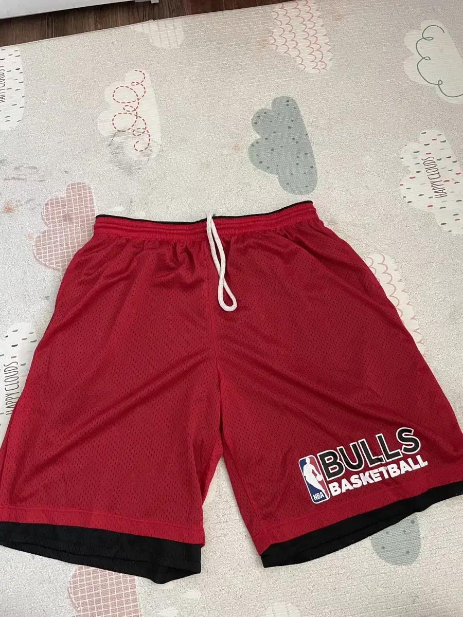 90s Chicago Bulls Practice Pants Shorts Reversible