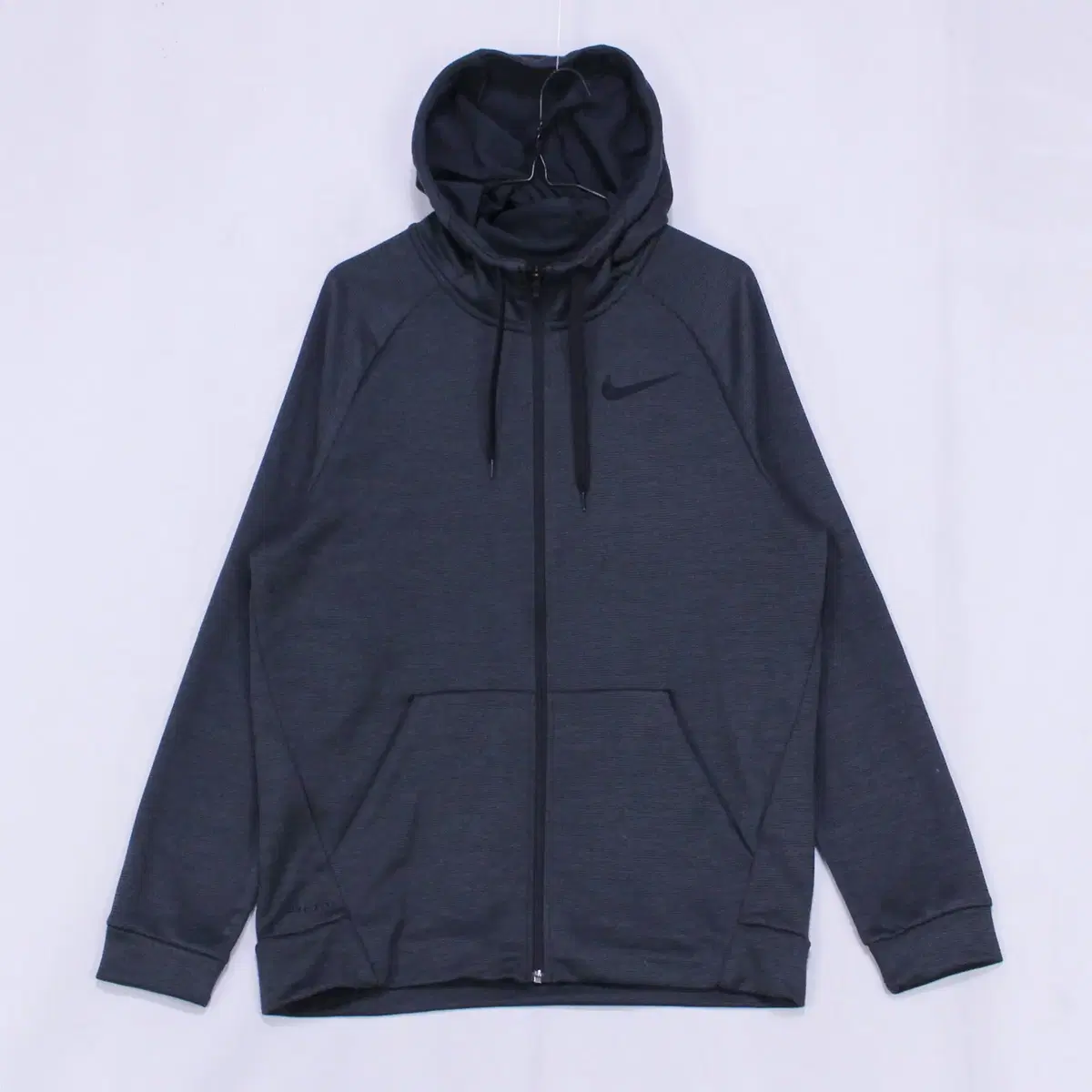 Nike DryFit Jin Grey Hoodie Zip-Up L