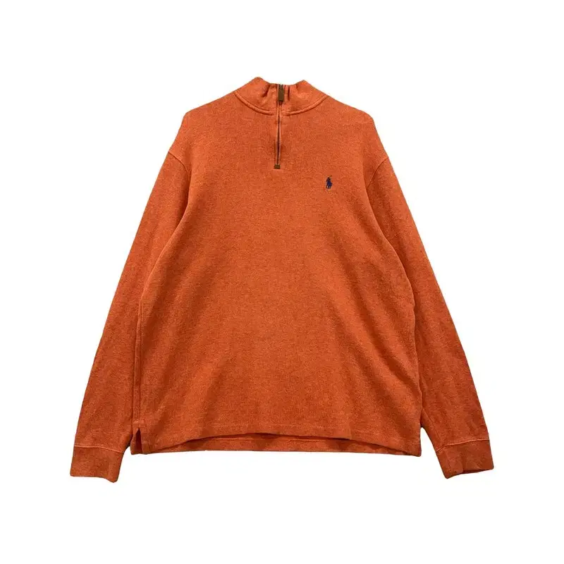 Polo Ralph Lauren Orange Half Zip Knit Long Sleeve 105 K05635