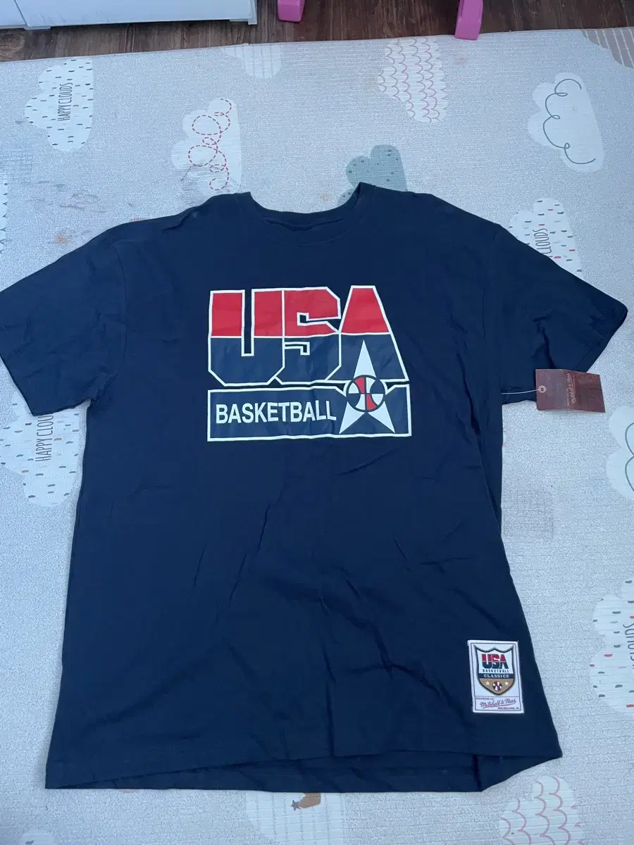 92 USA USA Dream Team T-Shirt Navy White 2x