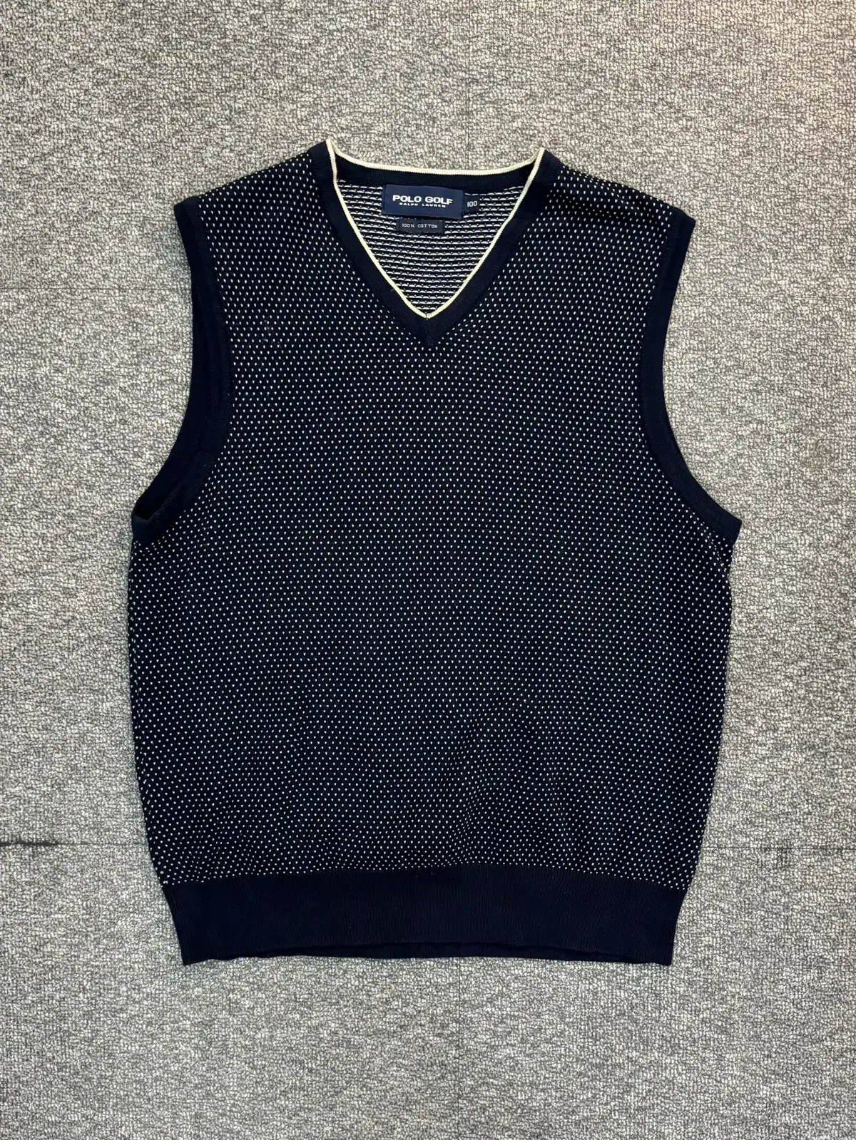 (L) Polo Golf Knit Vest