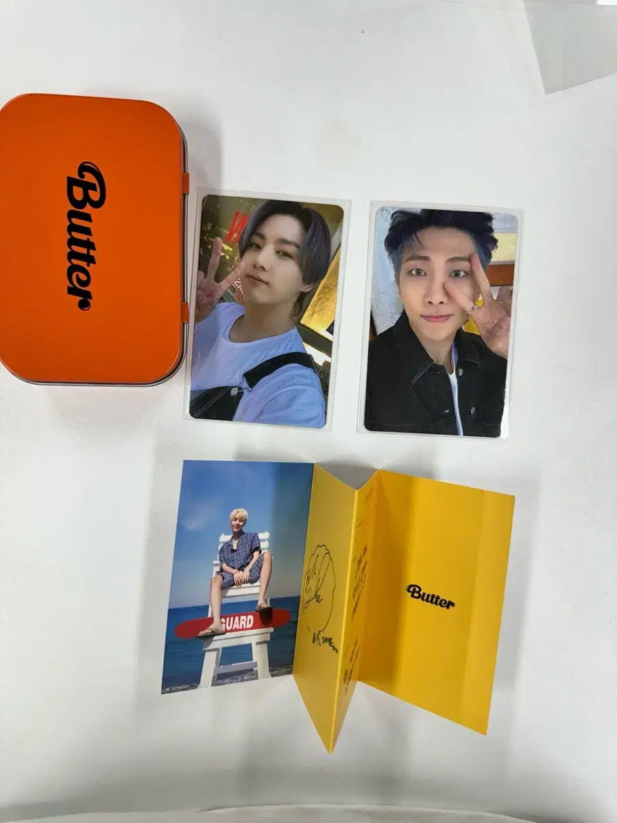 BTS Butter jungkook Namjoon photocard TeenCase j-hope Messages