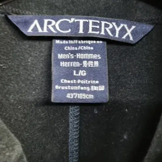 아크테릭스 ARCTERYX herren #34438 플리츠차켓