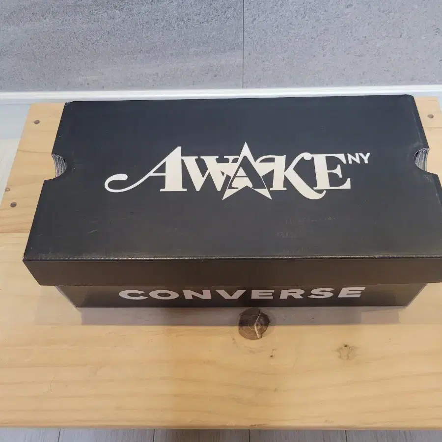 컨버스 정품. AWAKE 스니커즈! 미착. 새거!