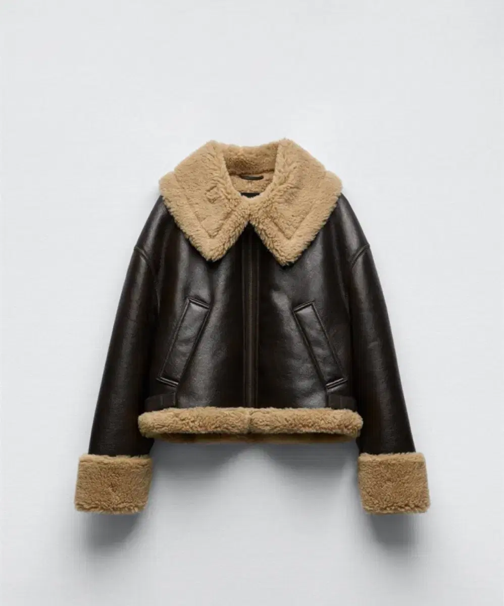 ZARA Oversized Teddy Jacket