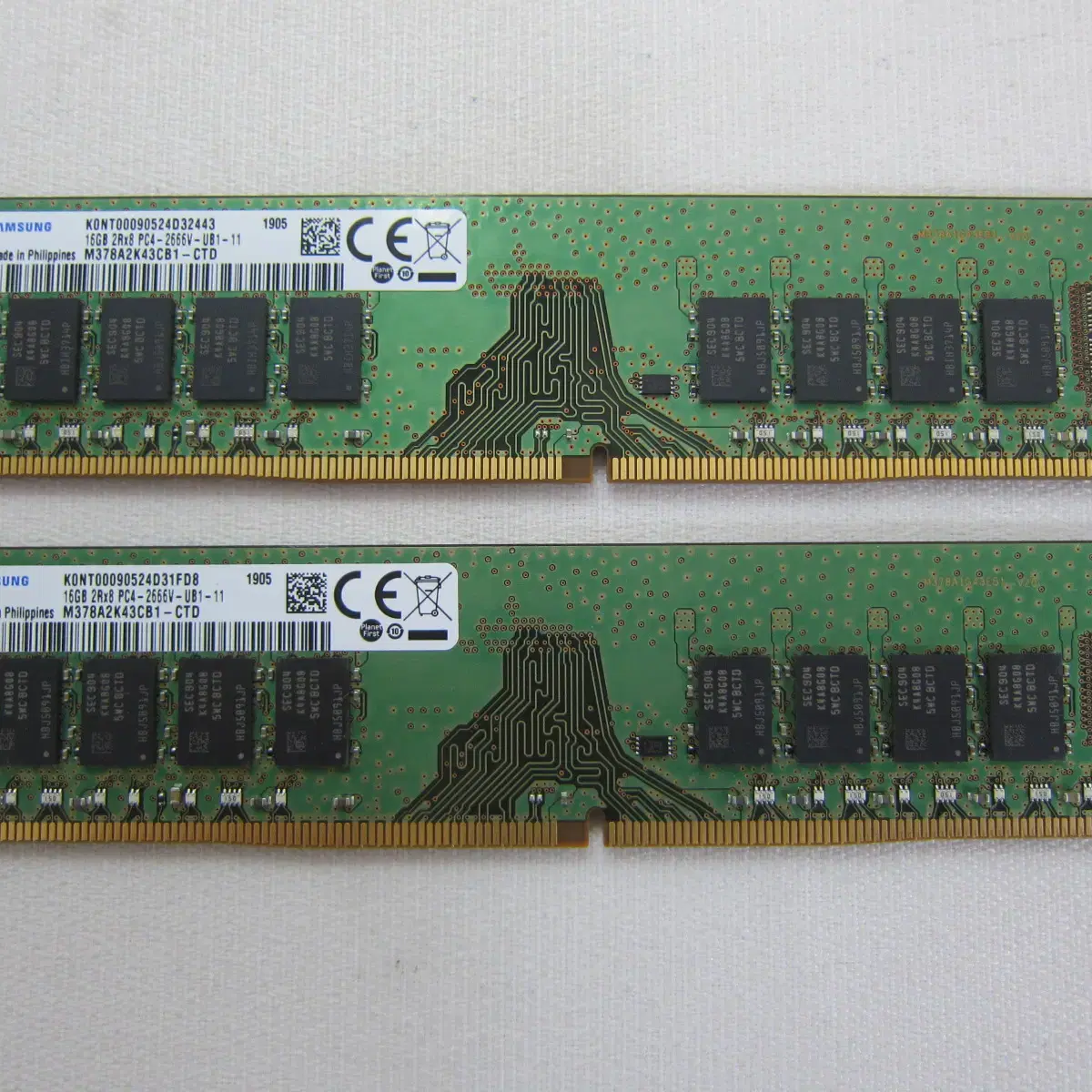 삼성전자  DDR4-2666 32G(16Gx2) (PC4-21300)