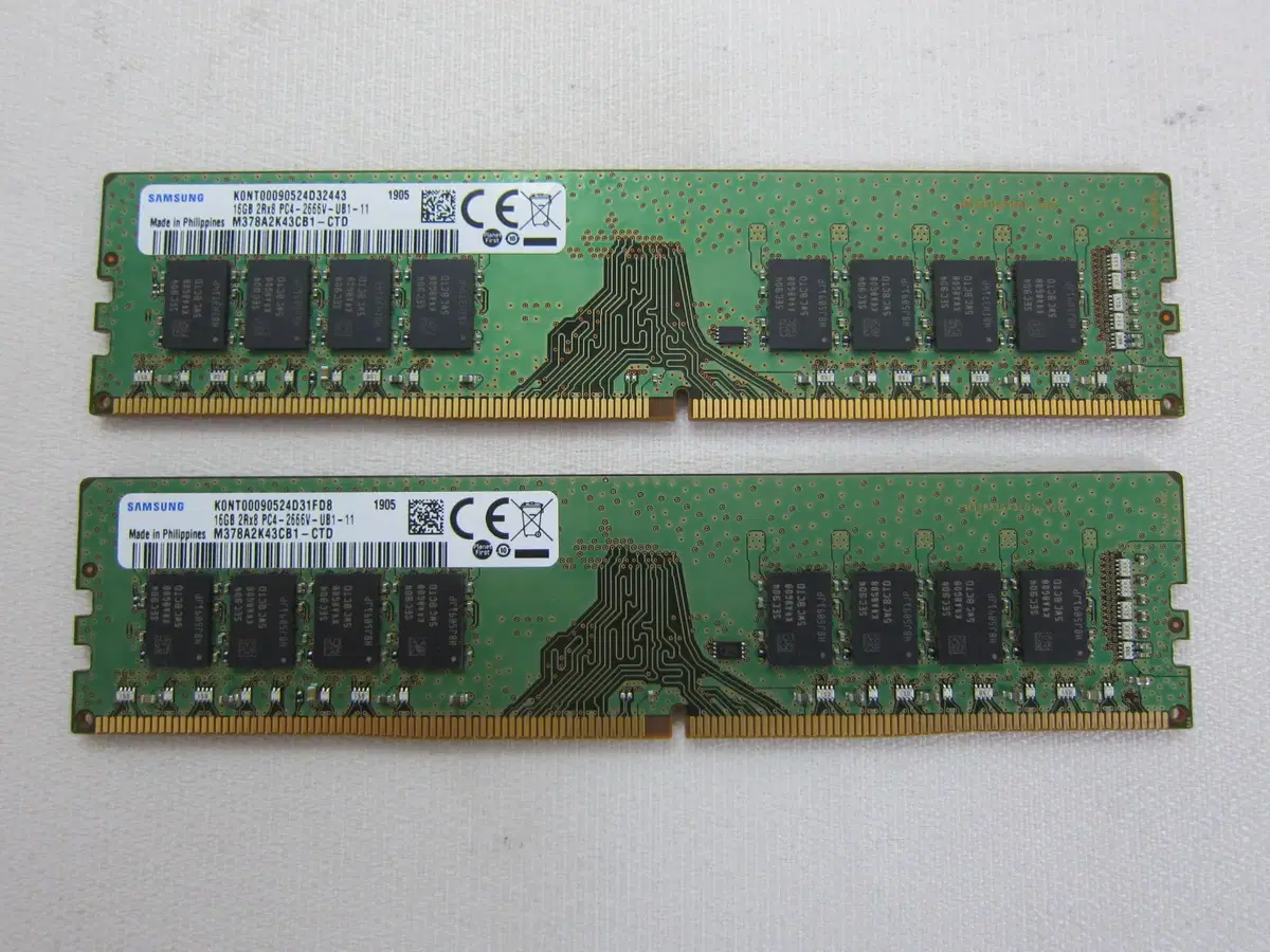 삼성전자  DDR4-2666 32G(16Gx2) (PC4-21300)