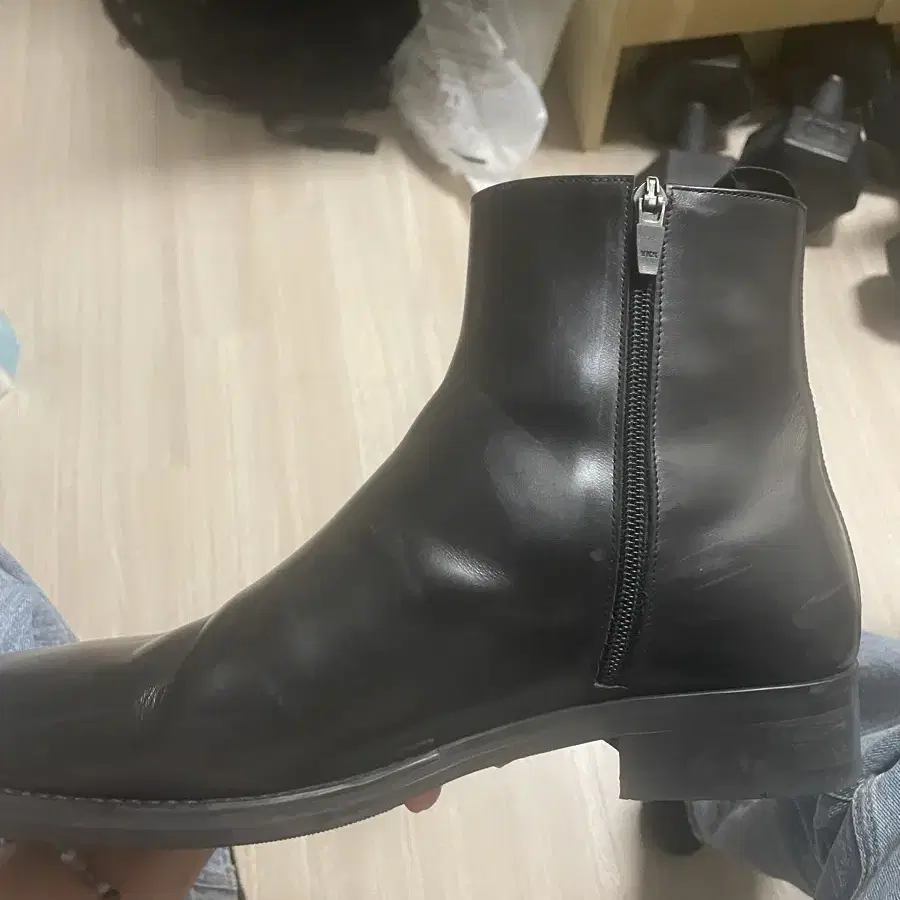 mmrb첼시부츠 mmrb winter square boots