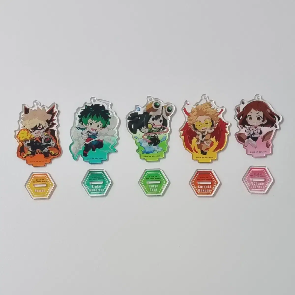 nahia.hiroaka.namco.limited.bakugo.deku.tsuyu.hawks.acrylic.stand.for.sale.