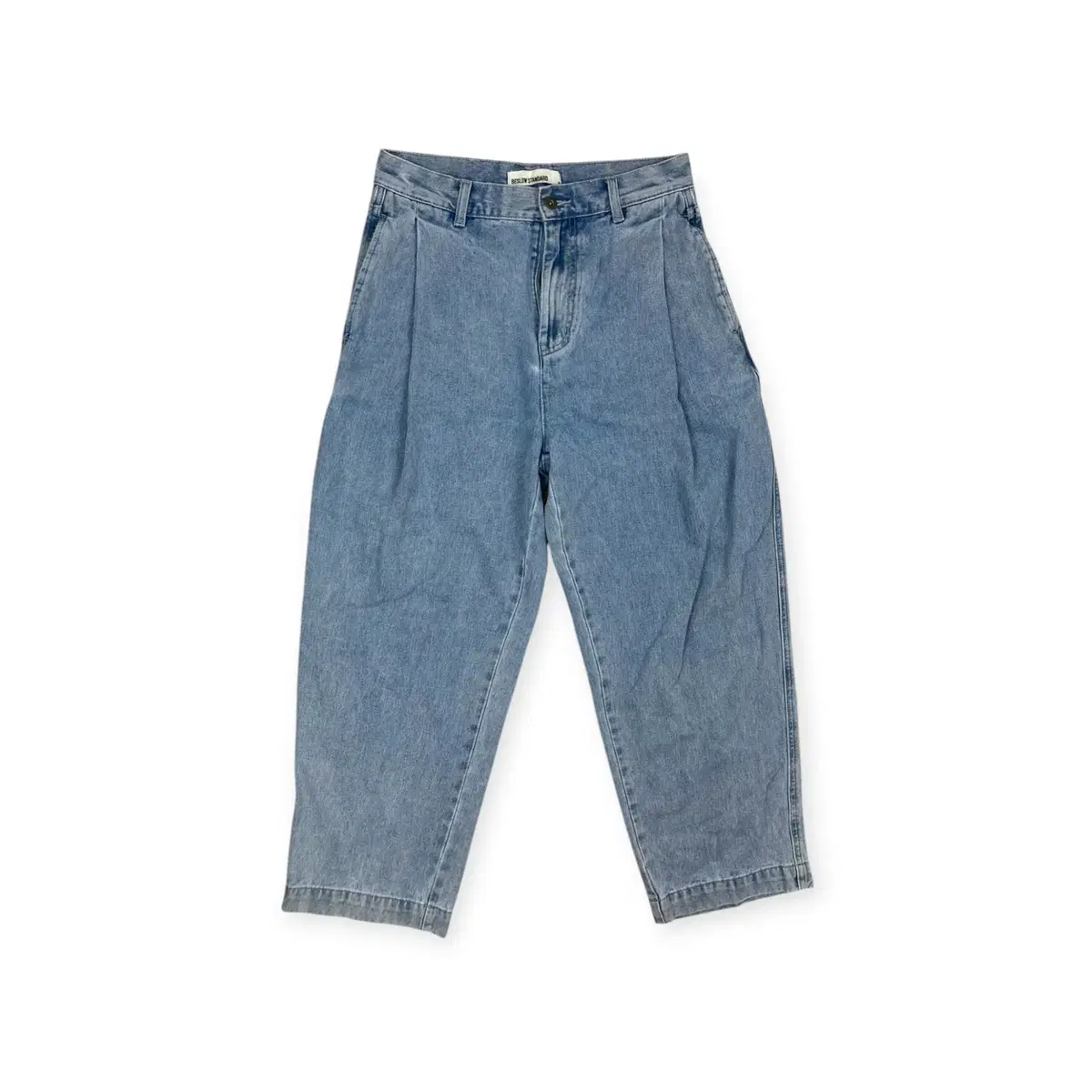 Non-Slouch Standard Light Blue Denim Pants (AJ24094)