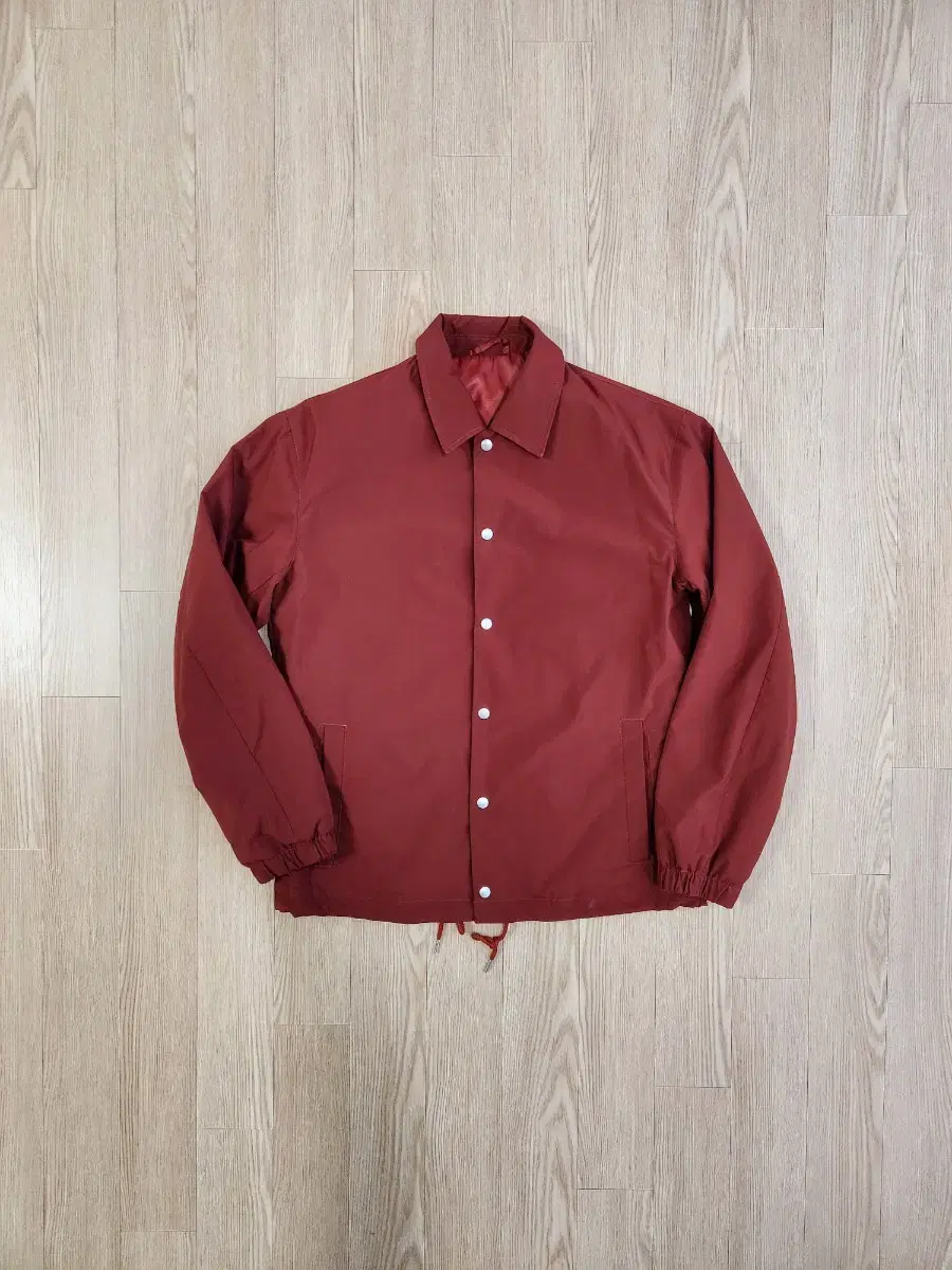 INHERIT Burgundy Filled Coach Jacket