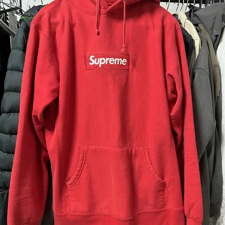 Supreme 16fw 박스로고 후드