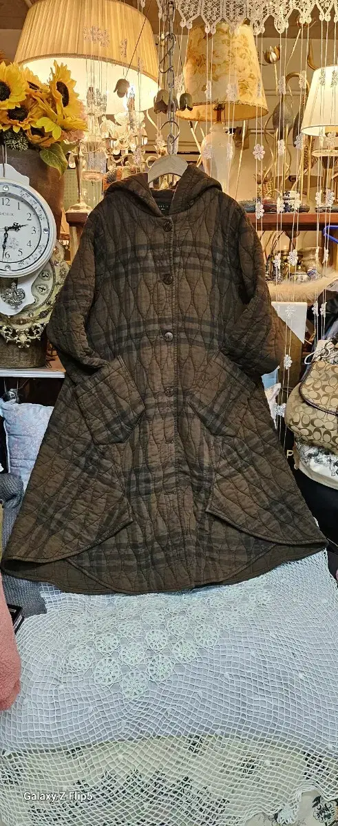 Pure Cotton Longhorn Feathered Coat