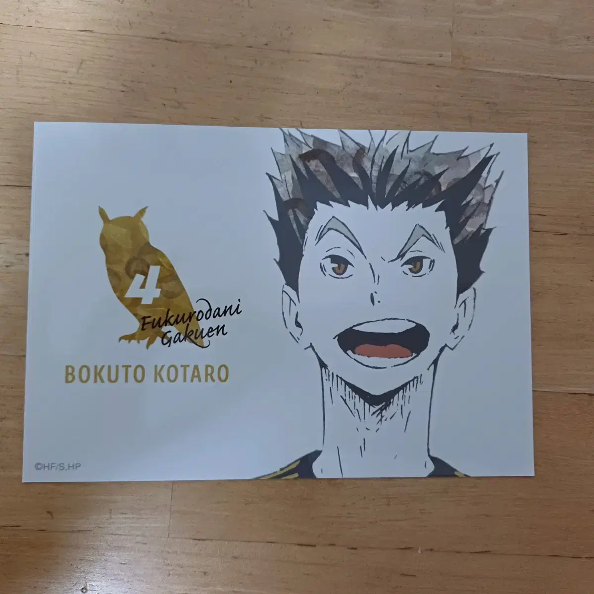 Feeding) Haikyuu postcards/Bokuto