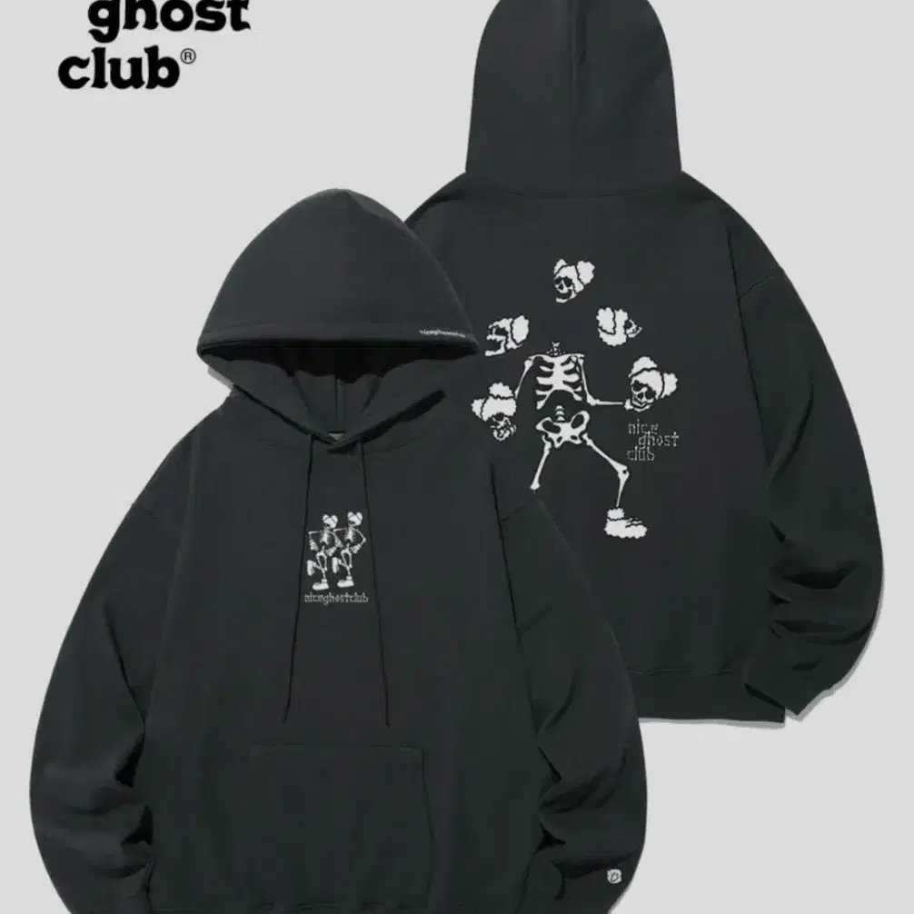 [ NICE GHOST CLUB]★JUGGOING SKULL HOODIE NICE GHOST CLUB | 나이스고스트클럽 Niceghostclub Juggling