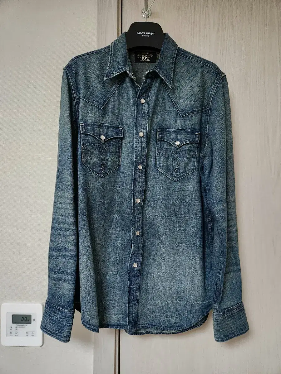 DRL RRL Western Denim Shirt