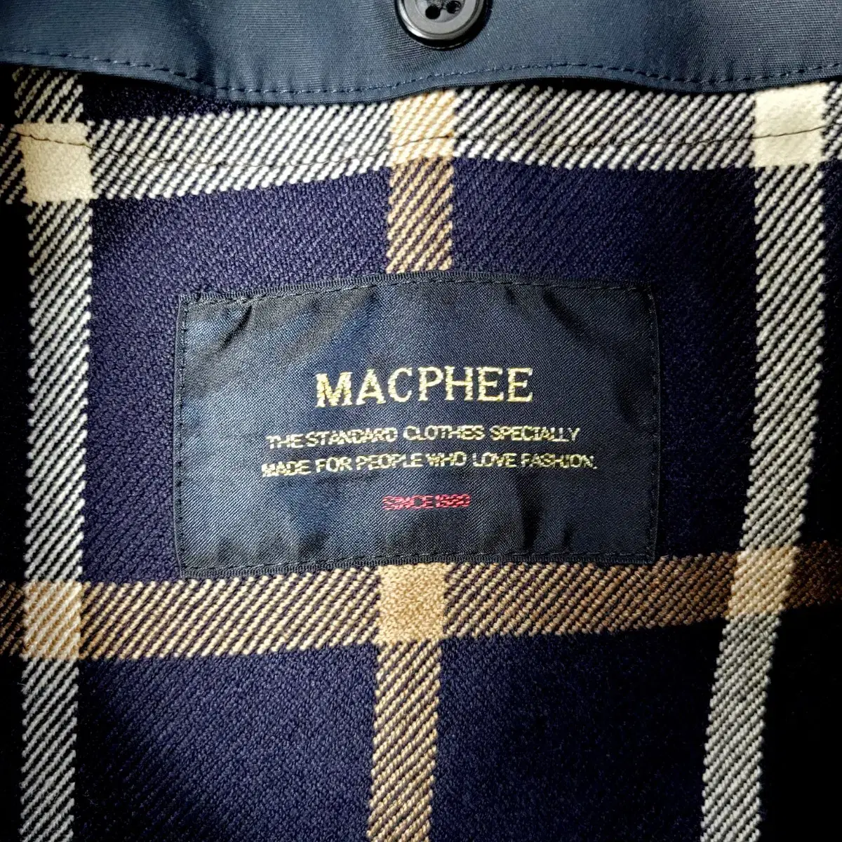 MACPHEE맥아피 레인윈드코트 K205