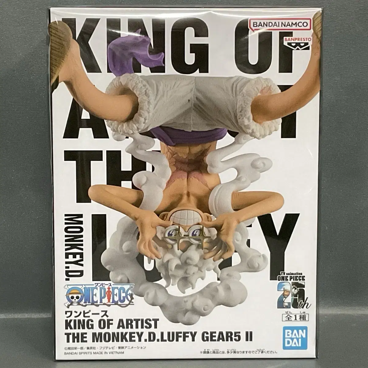 Unsealed ONEPIECE Luffy Gear 5 Nika Figure King Oa