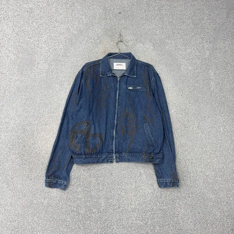 No Manual NT Denim Trucker Jeans Jacket L