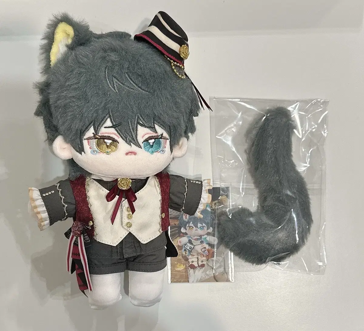 Angsta Kagehira Mika 20cm Plush Doll victoria Wardrobe