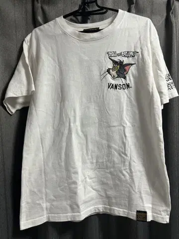 새상품급 VANSON 밴슨 톰과 제리 콜라보 티셔츠