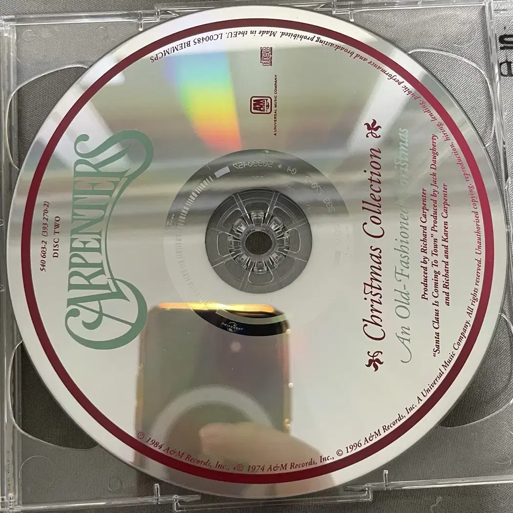 카펜터즈 Carpenters Christmas 2CD