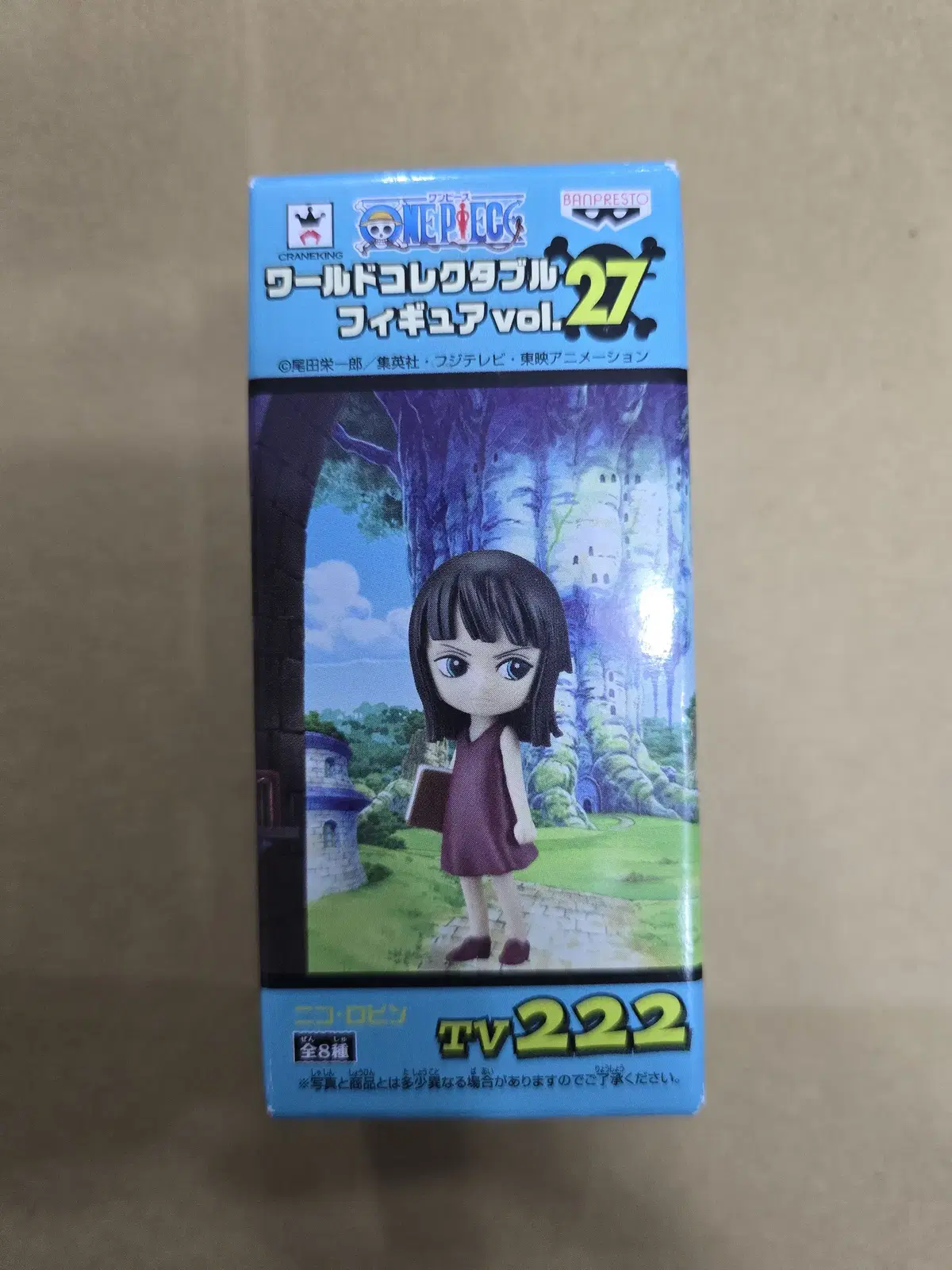 ONEPIECE Wall Call Figures World Collectible TV222 Nico Robin sealed Vault