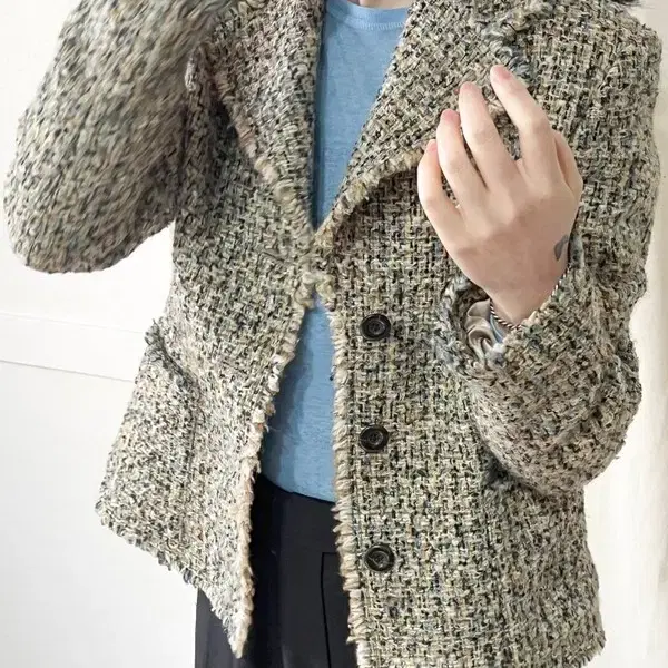 Vintage tweed 3b jacket