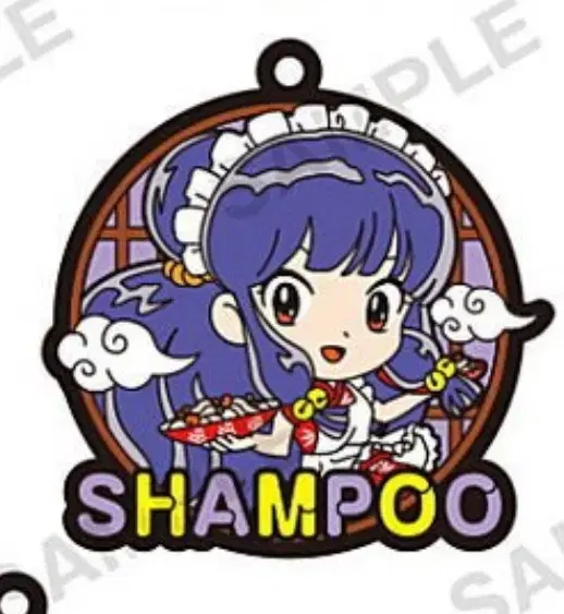 Ranma 1/2 Shampoo Rubber Strap Gacha