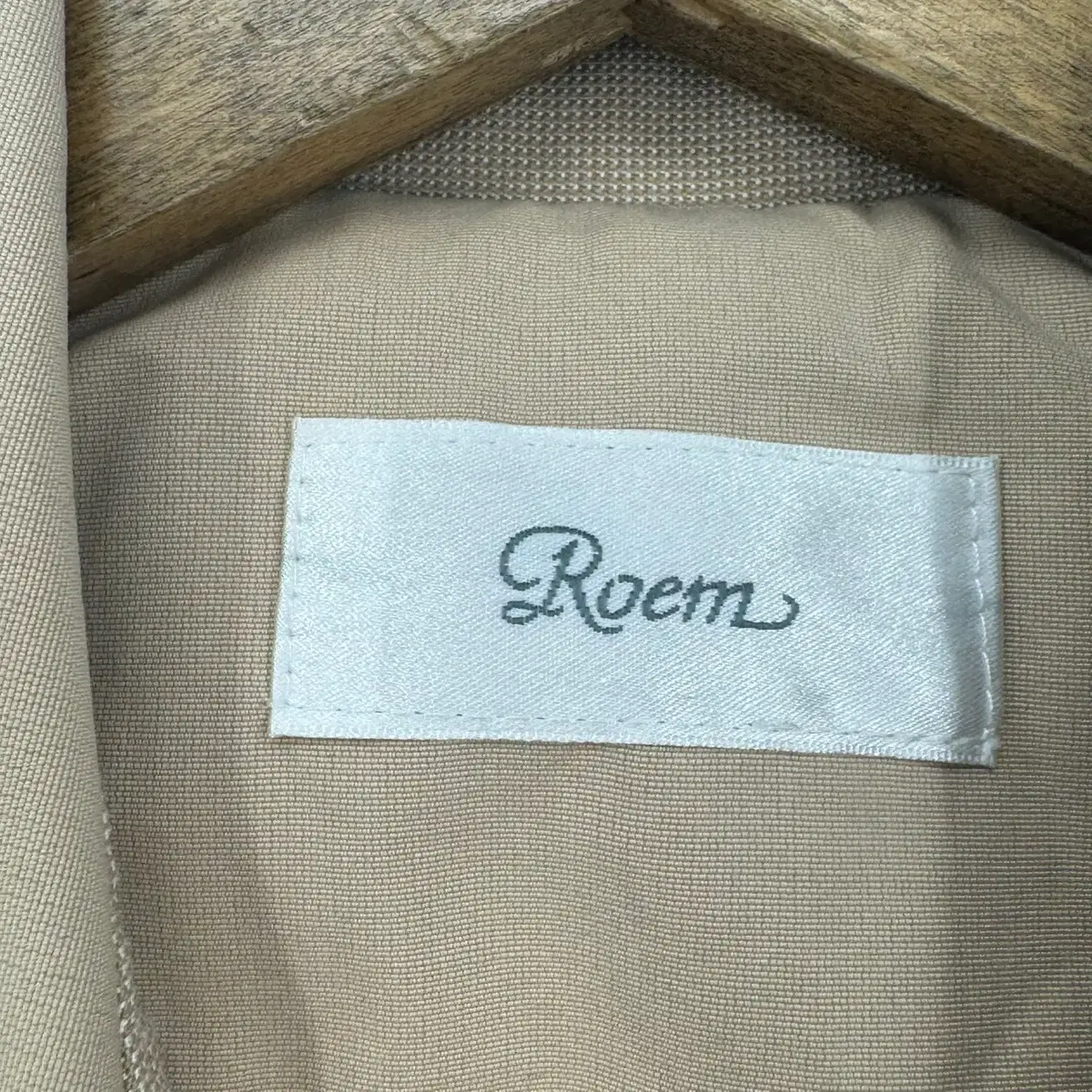 ROEM 로엠 트렌치코트 하프코트 (85 size / BROWN)