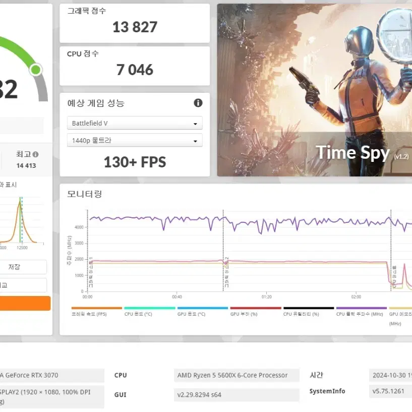 (안산/시흥)5600X,RTX3070 컴퓨터 본체