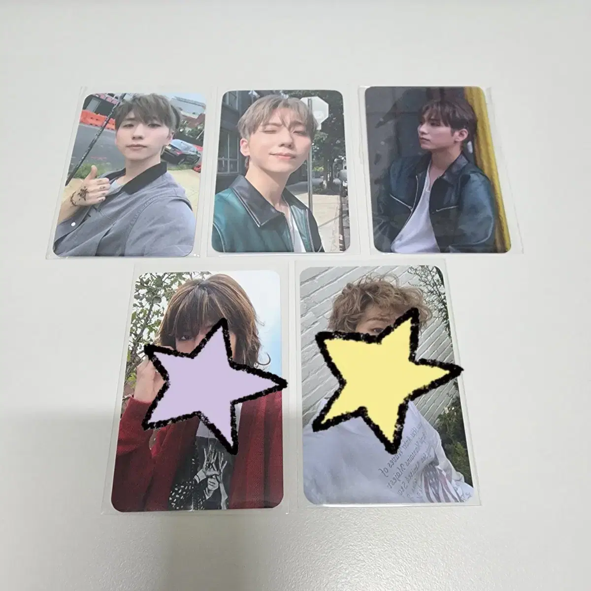 Xdiz unreleased photocard live and fall photocard