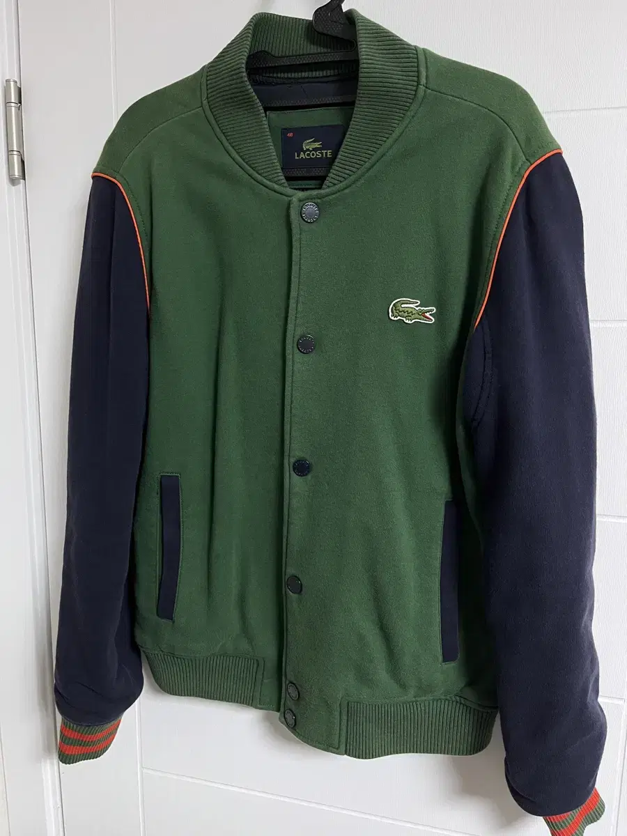 Lacoste baseball jumper green 95 for sale :)