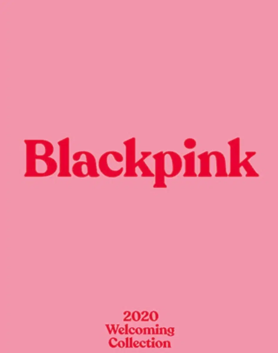 Source) black pink Welcoming 2020 Unsealed