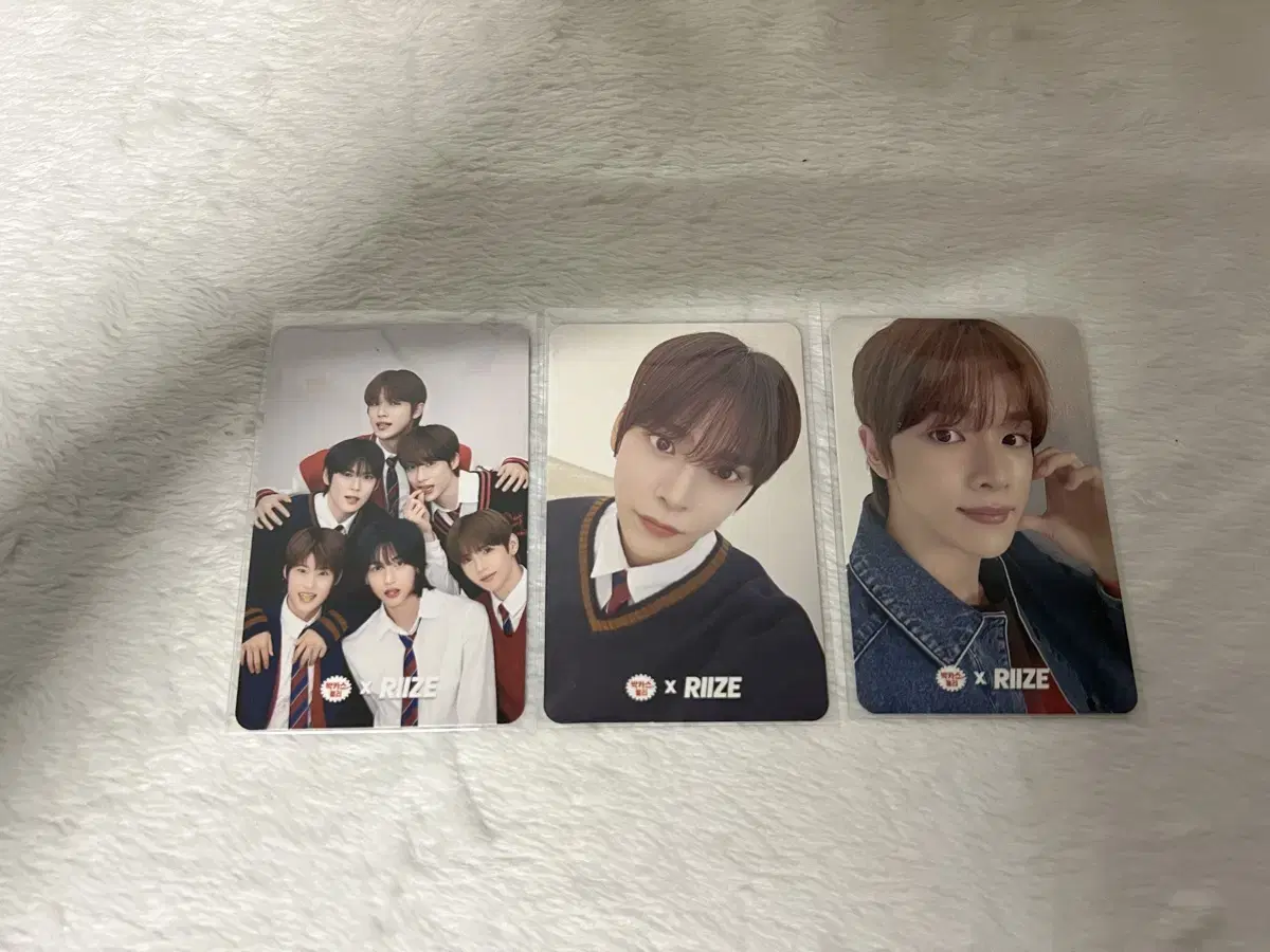 Rize Boxcars sungchan eunseok Group Photocards