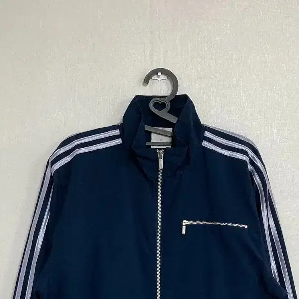 105 ADIDAS 아디다스 네이비 자켓