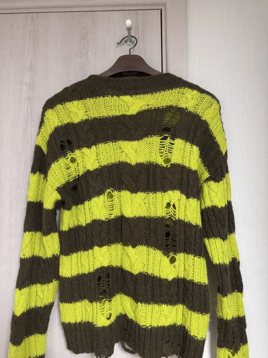 Anderson belle Destroyed Striped Bee Knit