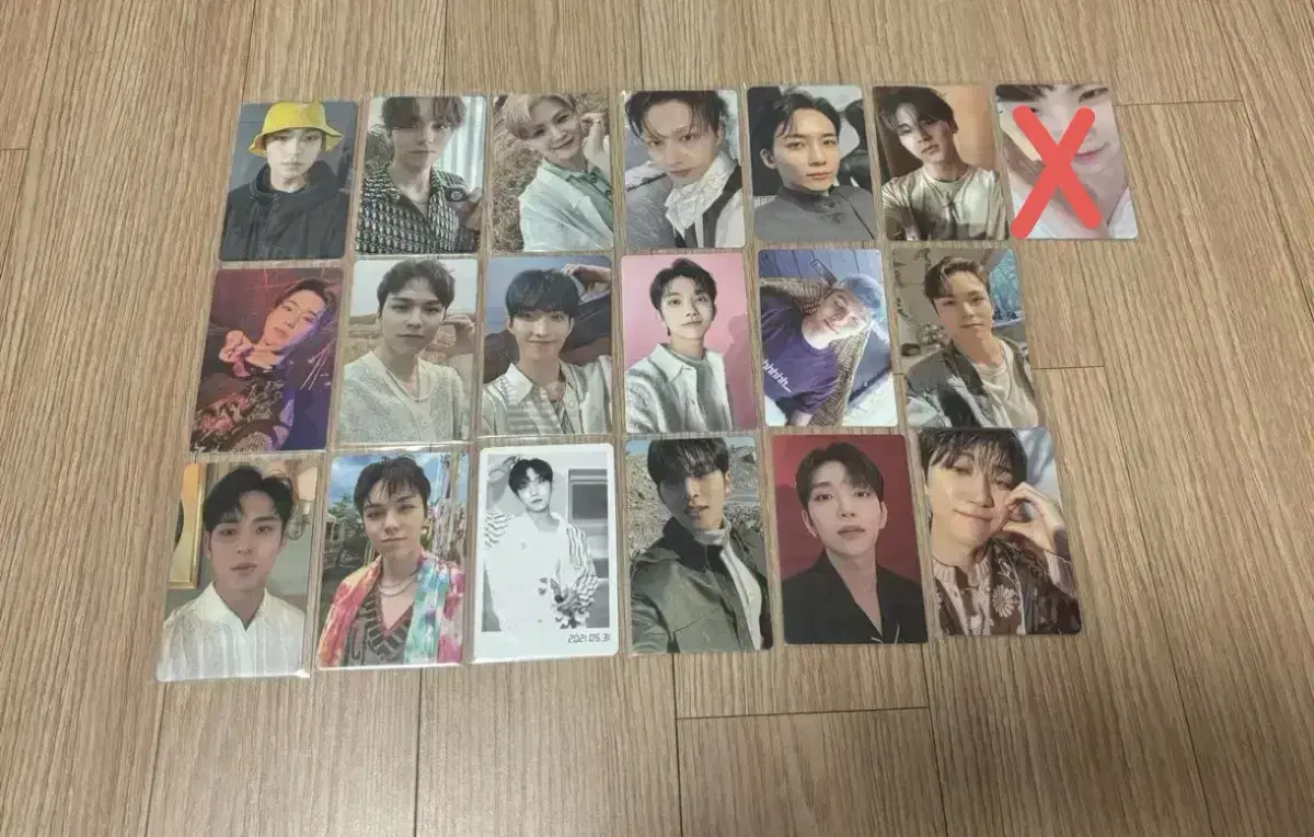 Seventeen photocard sells