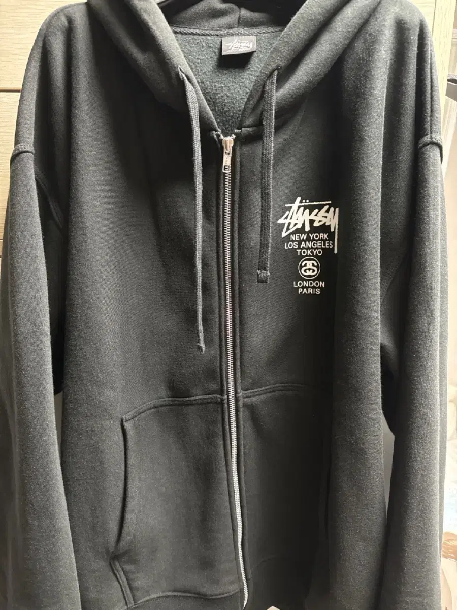 Stussy worldtour Hoodie Zip Up 2024 XL