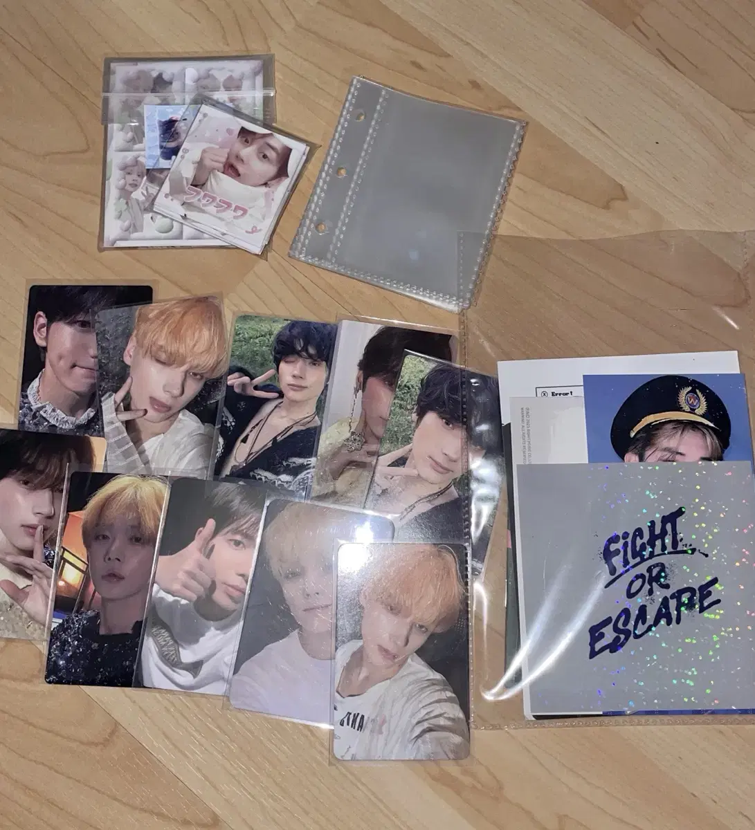 Dispose of txt wts / yeonjun soobin beomgyu taehyun hueningkai photocard Ducks in a row