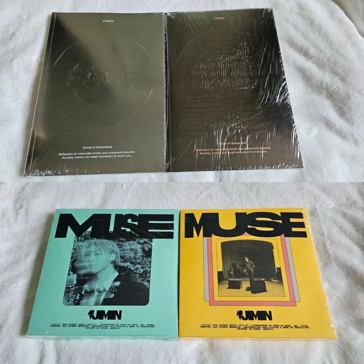 Bangtan jimin album Face Muse sealed wts Face Muse