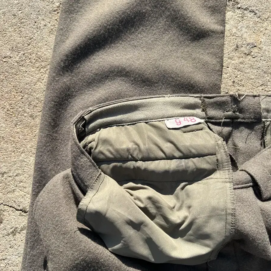 GERMAN MILITARY G48 WOOL PANTS 밀리터리울팬츠