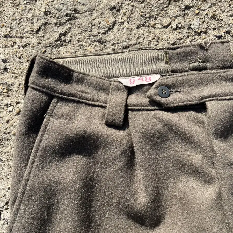 GERMAN MILITARY G48 WOOL PANTS 밀리터리울팬츠