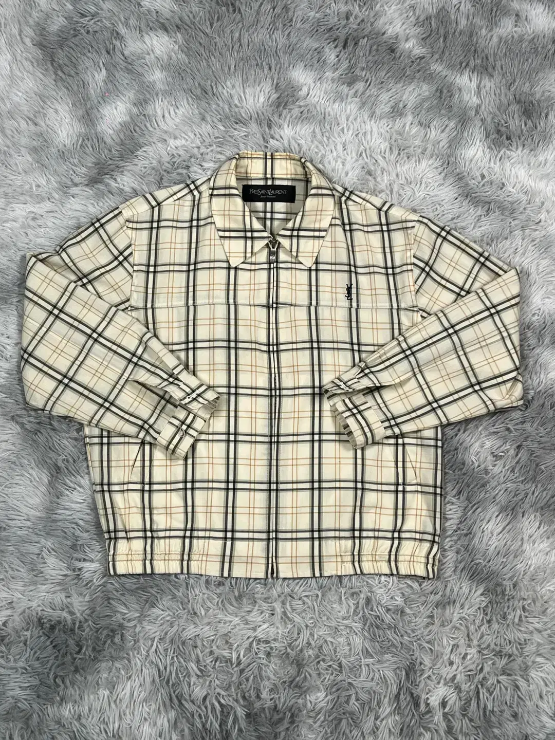 Yves Saint Laurent check jacket