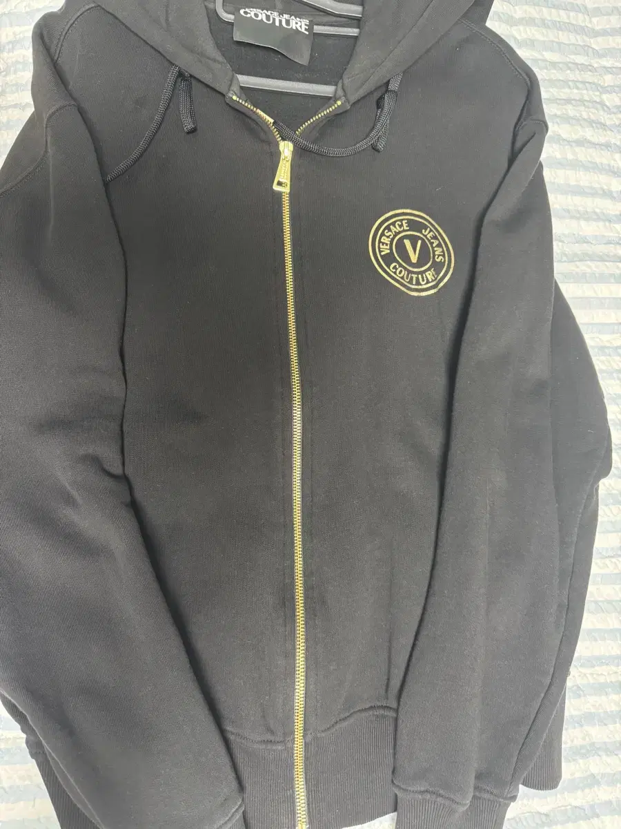 Versace Hooded Zip Up