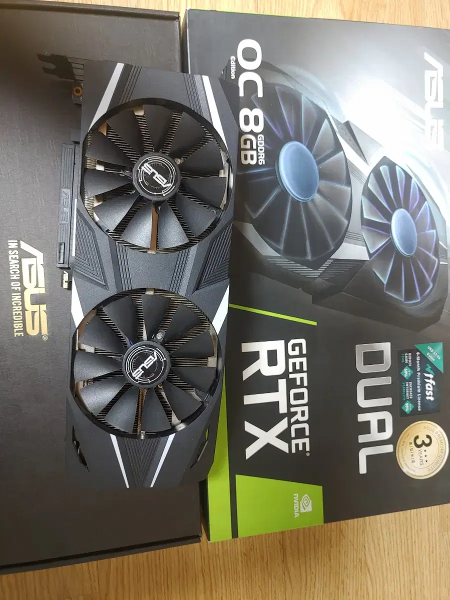 ASUS RTX 2070 DUAL 8GB